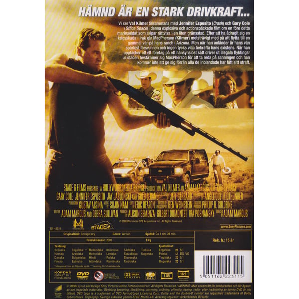Conspiracy DVD (Begagnad)