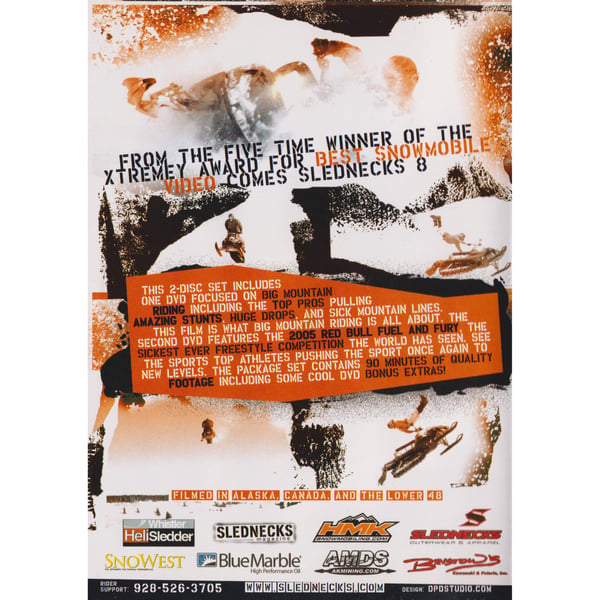 Slednecks 8 DVD (Brugt)