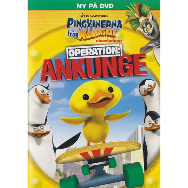 Pingvinerna från Madagaskar Operation Ankunge DVD (Begagnad)