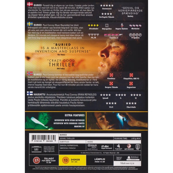 Buried DVD (Begagnad)