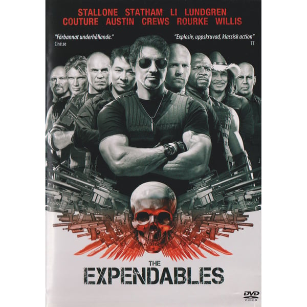 The Expendables DVD Rental Copy (Käytetty)