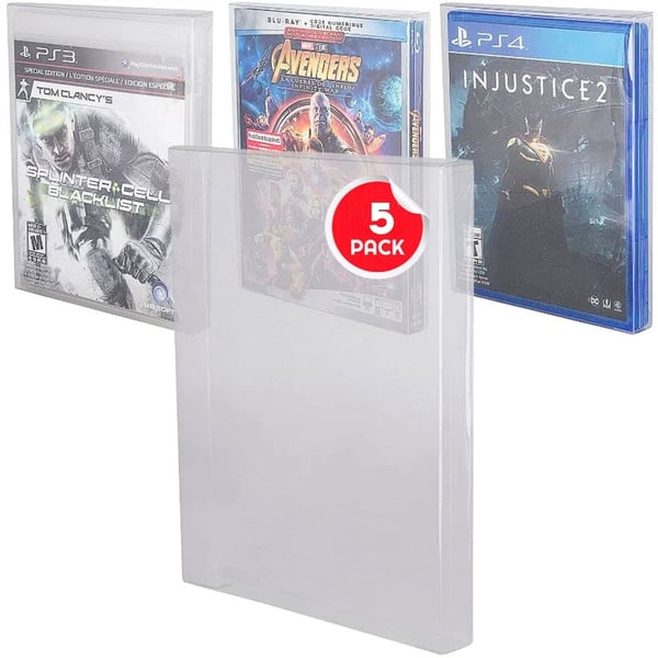 Playstation 4 Box Protector 5-pack Playstation 4 Box Protector 5-pack