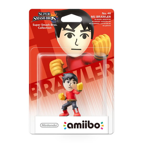 Amiibo Super Smash Bros - No. 48 Mii Brawler