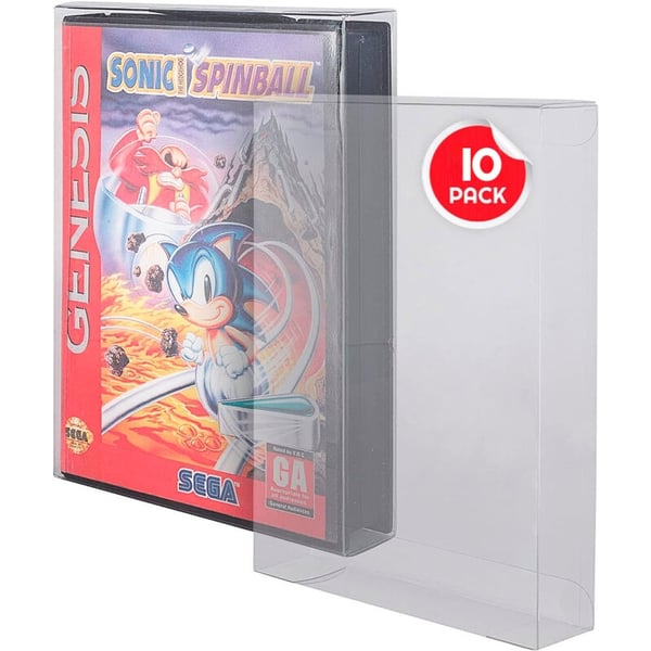 Sega Mega Drive Box Protector 10-pack