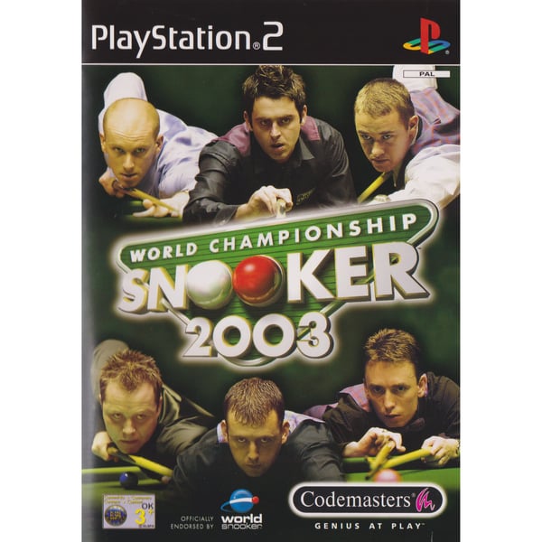 World Championship Snooker 2003 Playstation 2 PS2 (Käytetty)