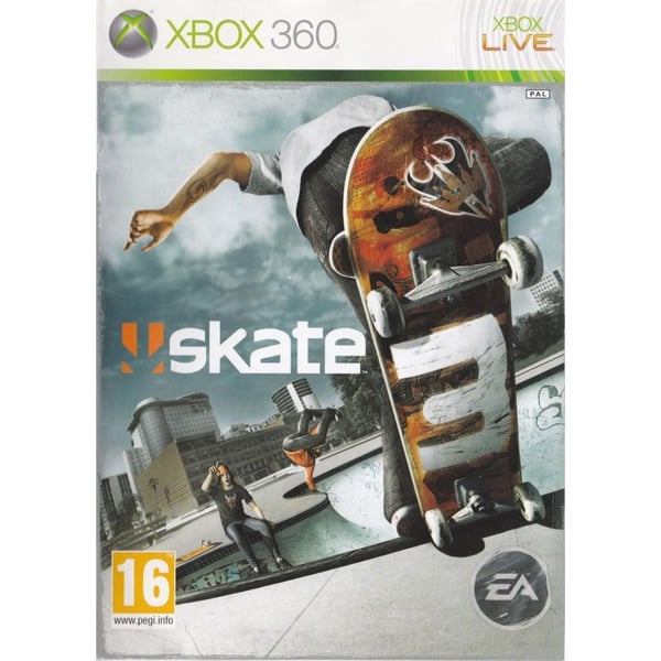 Skate 3 Xbox 360 Nordic (Käytetty)