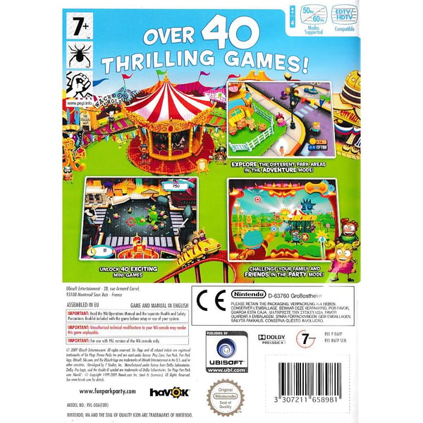 Fun Park Party Nintendo Wii (Brugt)