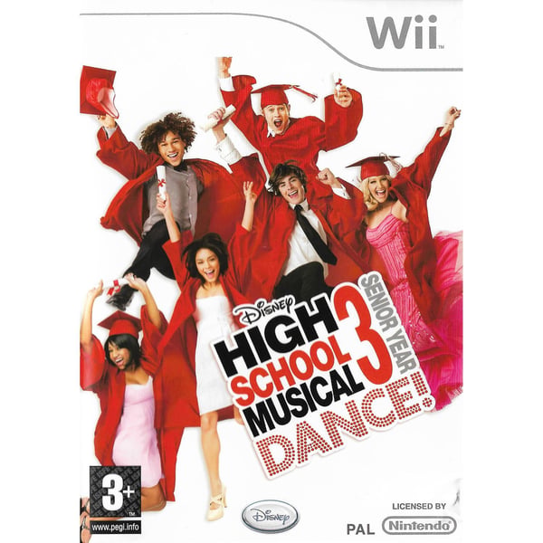 High School Musical 3 Senior Year Dance Nintendo Wii (Brukt)