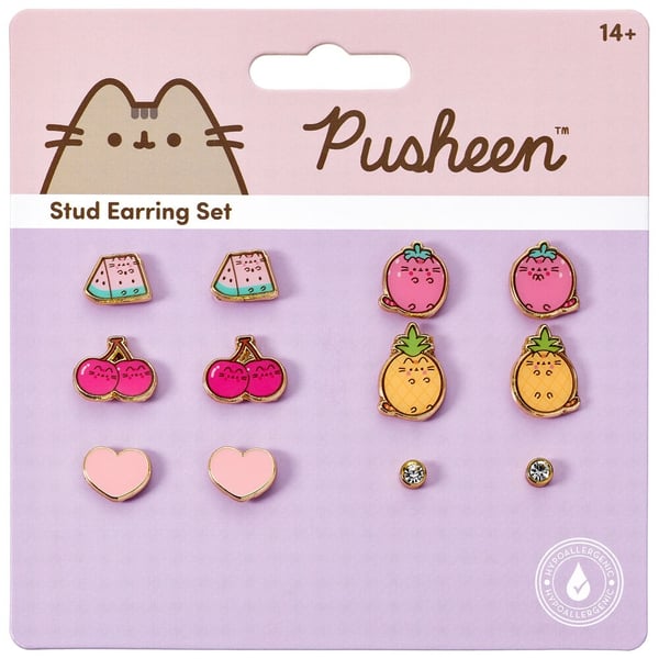 Pusheen Set 6 pairs of earrings Pusheen Set 6 pairs of earrings
