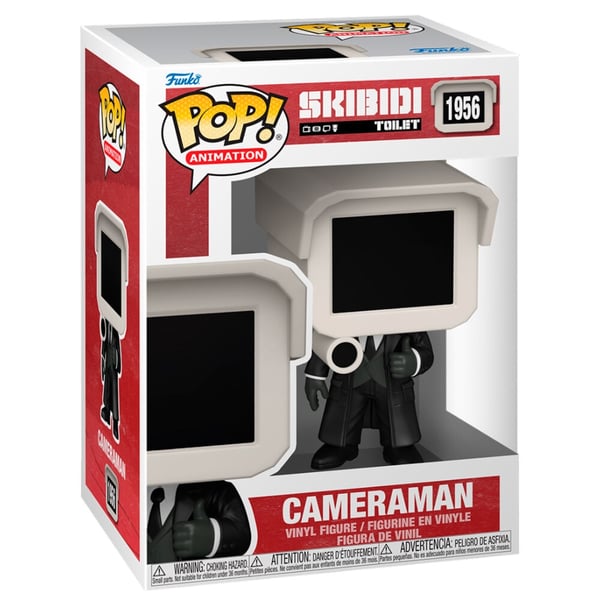 POP figure Skibidi Toilet Cameraman