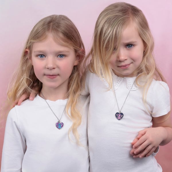 Disney Angel & Stitch Set 2 necklaces