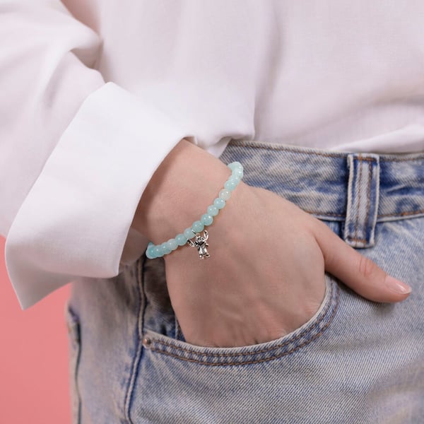 Disney Stitch bracelet silver