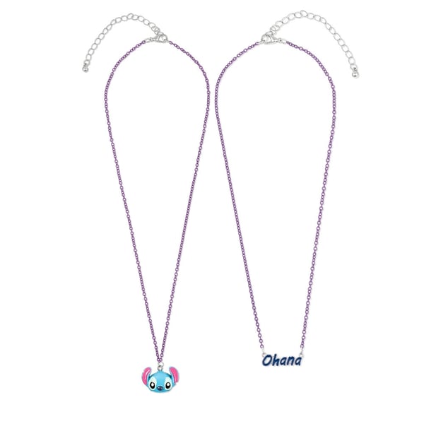 Disney Stitch Set 2 necklaces
