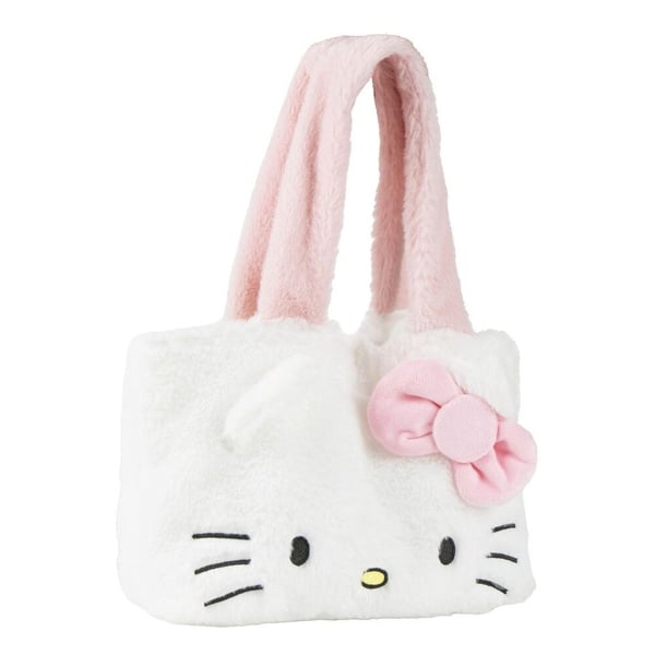 Hello Kitty plush shopping bag