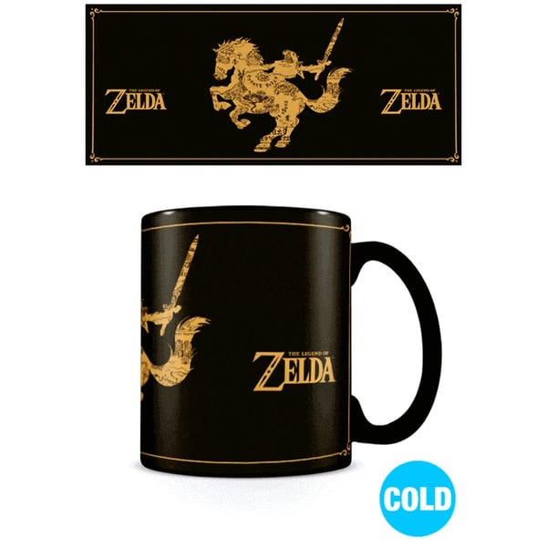 The Legend of Zelda Map heat change mug