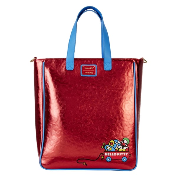 Loungefly Hello Kitty 50th Anniversary tote bag with coin bag
