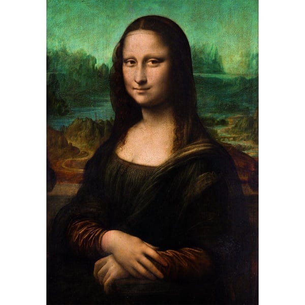 Museum Leonardo Mona Lisa puzzle 1000pcs