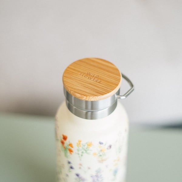 Wild Flowers Stainless steel bottle 500ml