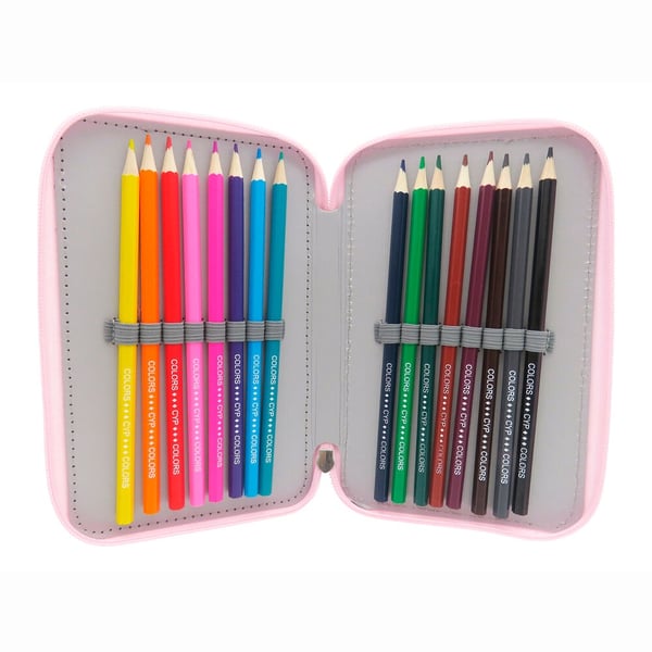Peanuts Snoopy triple pencil case