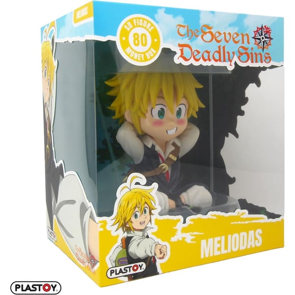 The Seven Deadly Sins Meliodas money box figure 14cm