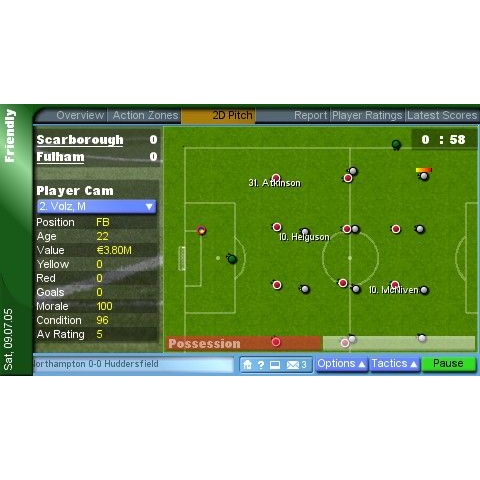 Championship Manager 2006 Playstation Portable PSP (Brukt)