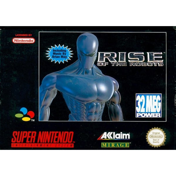 Rise of the Robots Super Nintendo SNES (Brukt)
