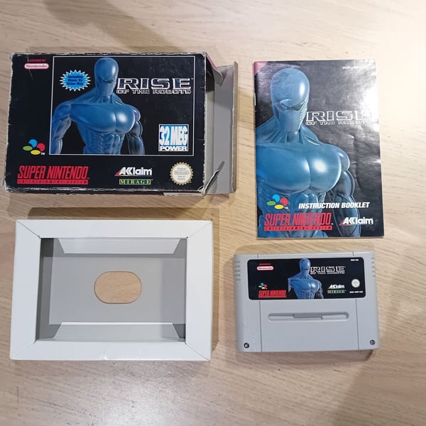 Rise of the Robots Super Nintendo SNES (Brukt)