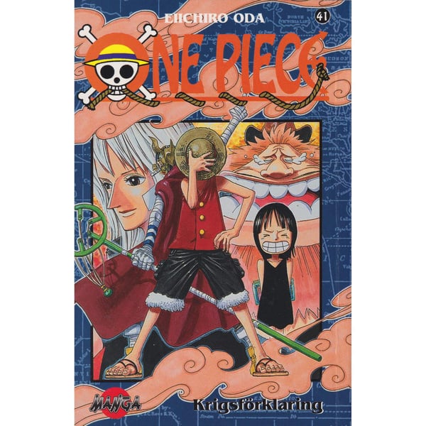 One Piece - 41 - Krigsförklaring - Eiichiro Oda - Svensk utgåva (Begagnad/Käytetty)