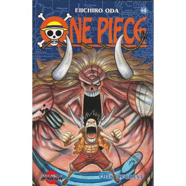 One Piece - 48 - Ods äventyr - Eiichiro Oda - Svensk utgåva (Begagnad/Käytetty)