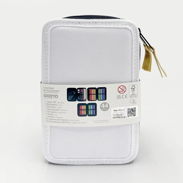 Real Madrid triple pencil case