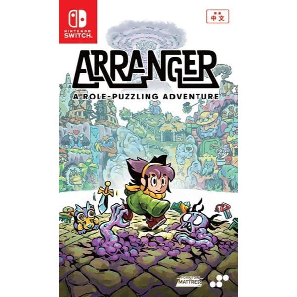 Arranger A Role-Puzzling Adventure Nintendo Switch IMPORT Multi-Language in Game