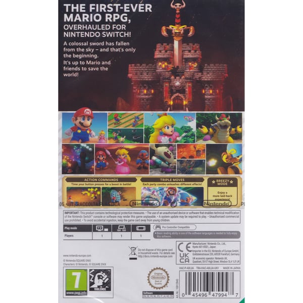 Super Mario RPG Nintendo Switch
