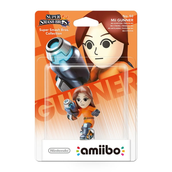 Amiibo Super Smash Bros - No. 50 Mii Gunner