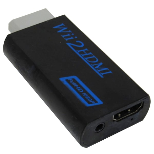 Wii 2 HDMI Converter Sorte Nintendo Wii