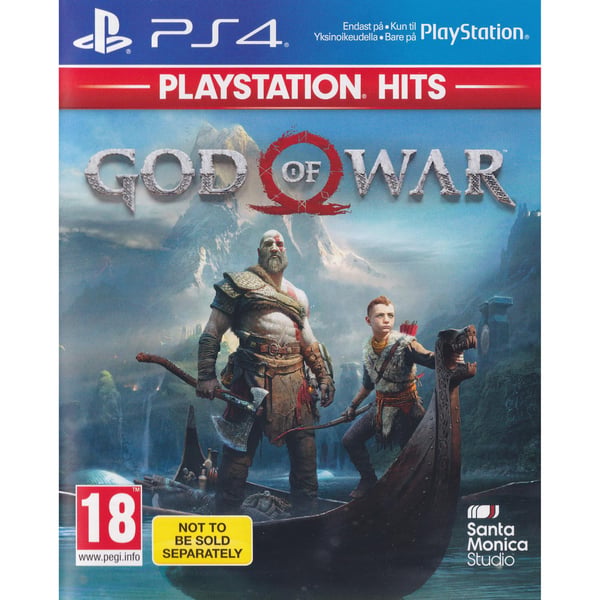 God of War Playstation 4 PS4 Hits Bundle Copy Nordic (Brukt)