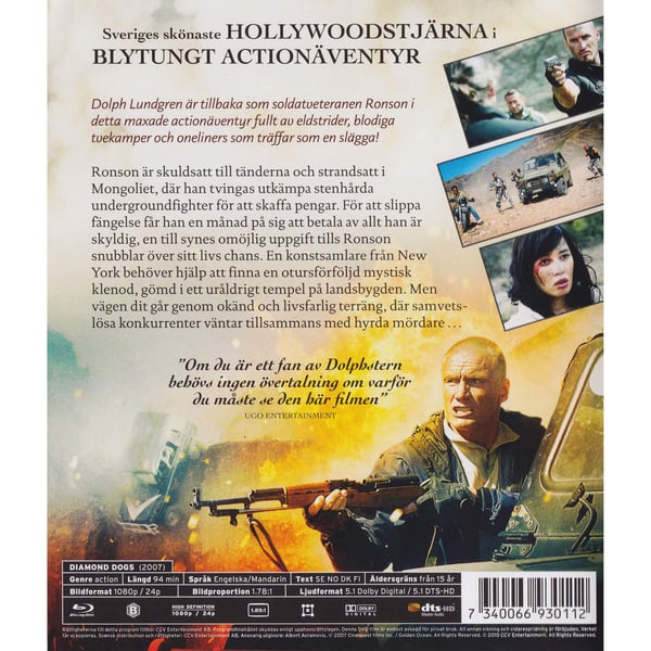 Diamond Dogs Blu-Ray (Käytetty)