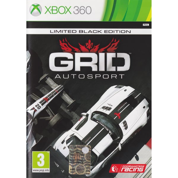 Grid Autosport Limited Black Edition Xbox 360 Italian (Brukt)
