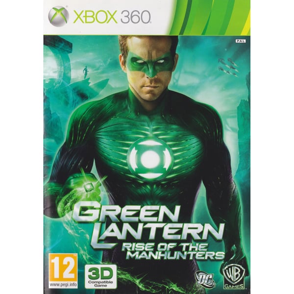 Green Lantern Rise of the Manhunters Xbox 360 Nordic (Brukt)