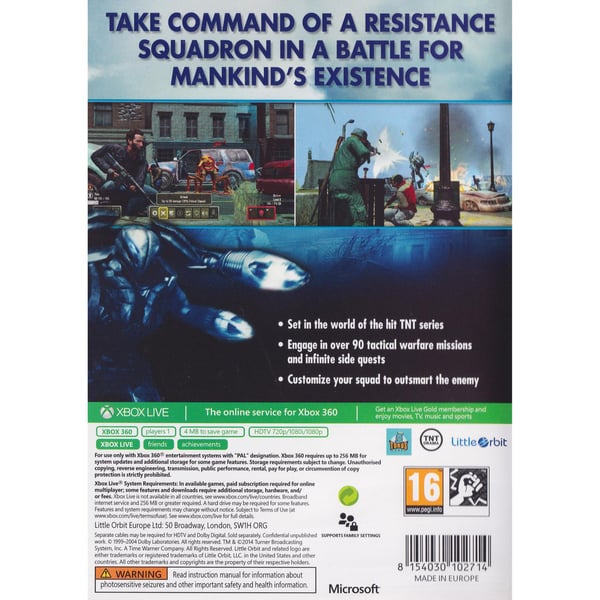 Falling Skies The Game Xbox 360 (Brugt)