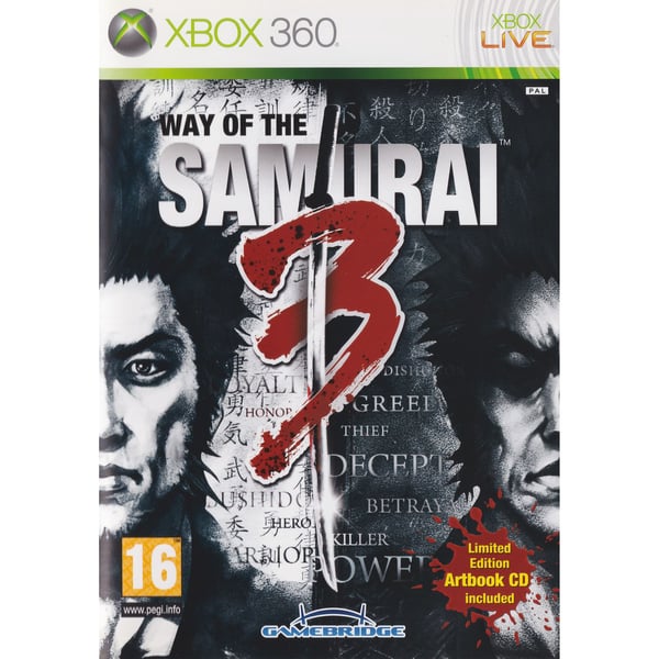 Way of the Samurai 3 Xbox 360 (Brukt)