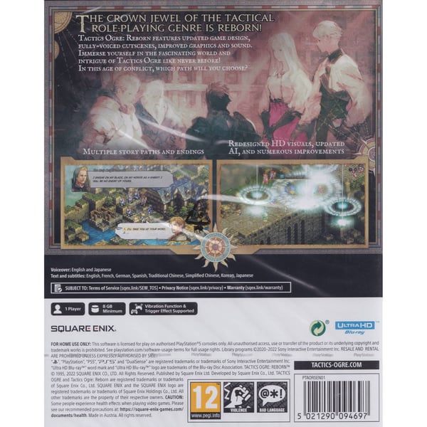 Tactics Ogre Reborn Playstation 5 PS5