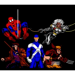 Spider-Man X-Men Arcades Revenge Super Nintendo SNES SCN (Brukt)