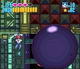 Buster Busts Loose Super Nintendo SNES SCN (Brukt)