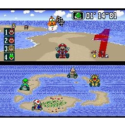 Super Mario Kart Super Nintendo SNES EUR (Brukt)