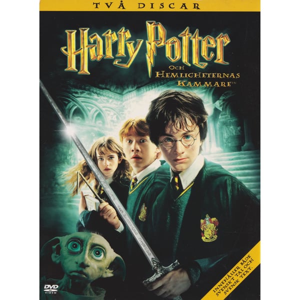 Harry Potter och Hemligheternas Kammare DVD (Brukt)