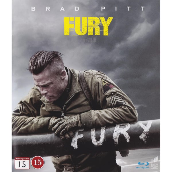 Fury Blu-Ray (Brukt)
