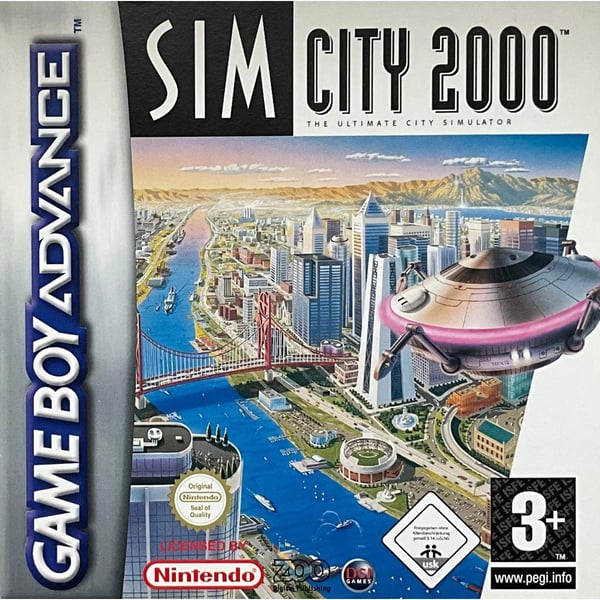 Sim City 2000 Gameboy Advance (Brugt)