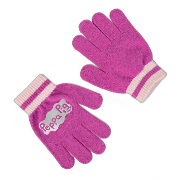 Peppa Pig hat and gloves set