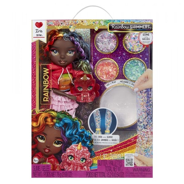 Rainbow High Rainbow Shimmers Feature Fantasy Iris doll
