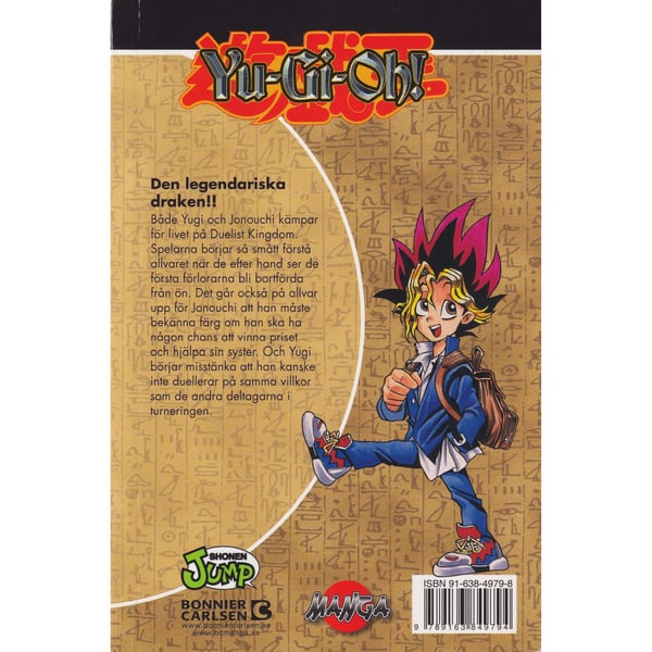 Yu-Gi-Oh! - 09 - Den legendariska draken!! - Kazuki Takahashi - Svensk utgåva (Begagnad/Käytetty)